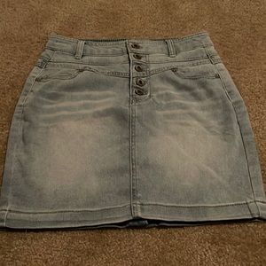 Jean skirt worn once